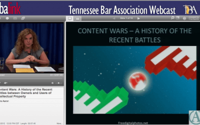Tara's Webinar "Content Wars" Now Available for CLE